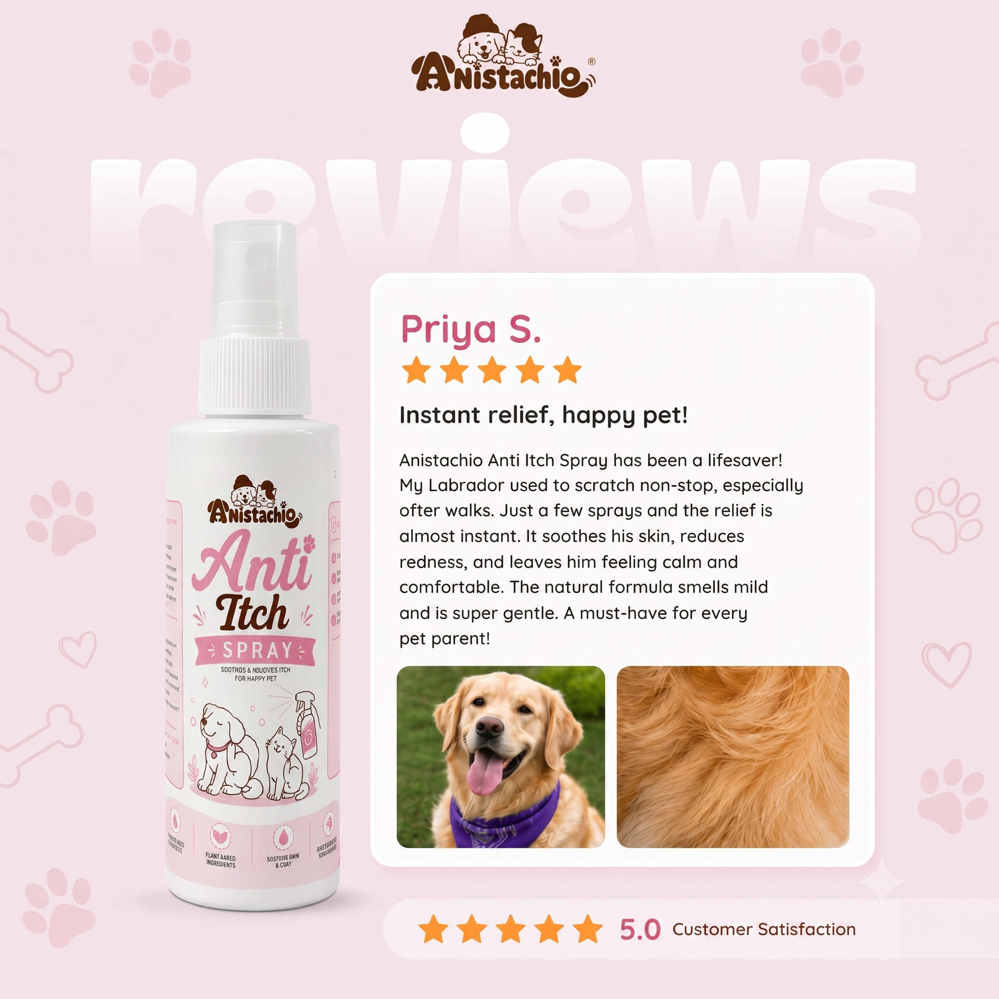 Anistachio Anti-Itch Relief Spray