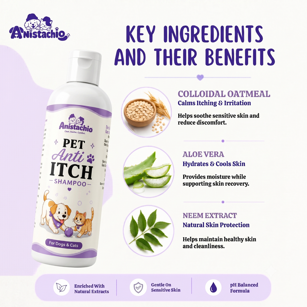 Anistachio Pet Anti-Itch Shampoo