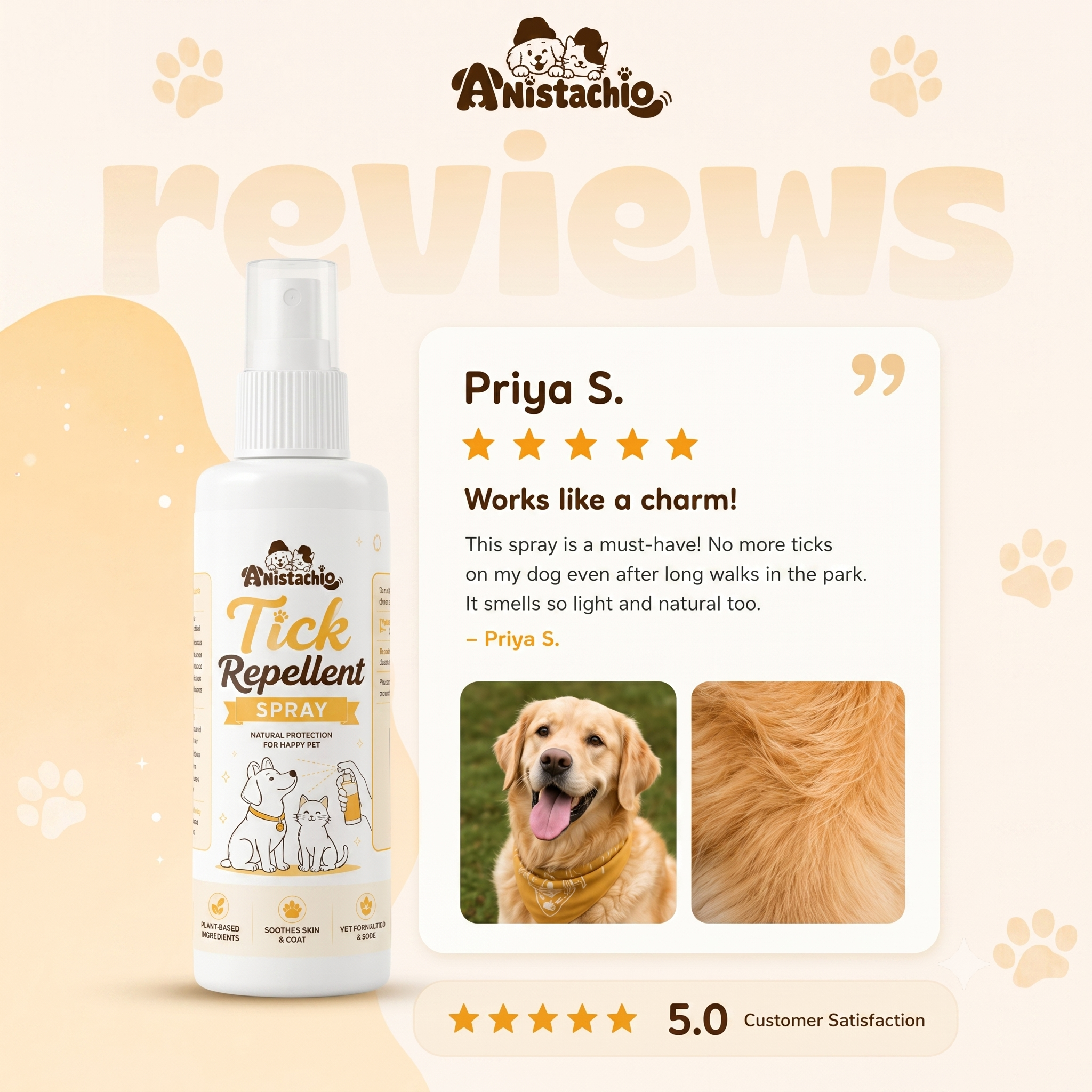Anistachio Tick Repellent Spray